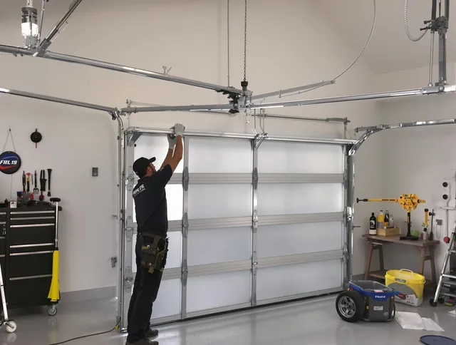 Eastvale Garage Door Repair certified team performing precision garage door installation in Eastvale