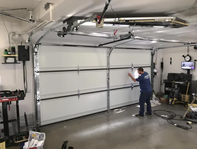 Professional garage door repair service by Eastvale Garage Door Repair in Eastvale