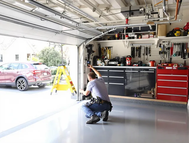 Local garage door repair service by Eastvale Garage Door Repair in Eastvale