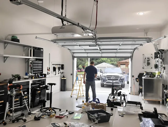 Garage door opener installation by Eastvale Garage Door Repair in Eastvale